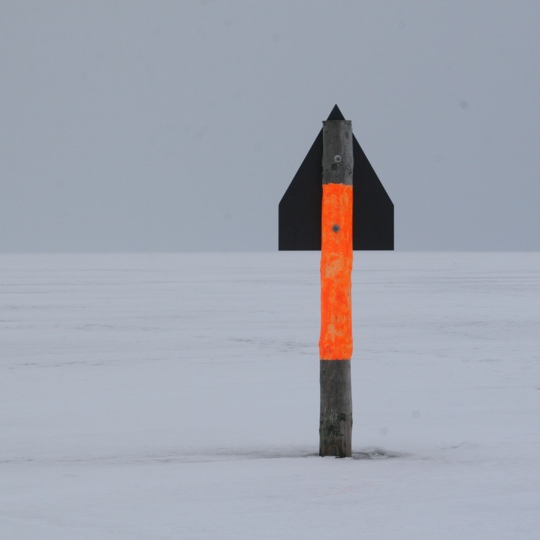 Signal am Strand